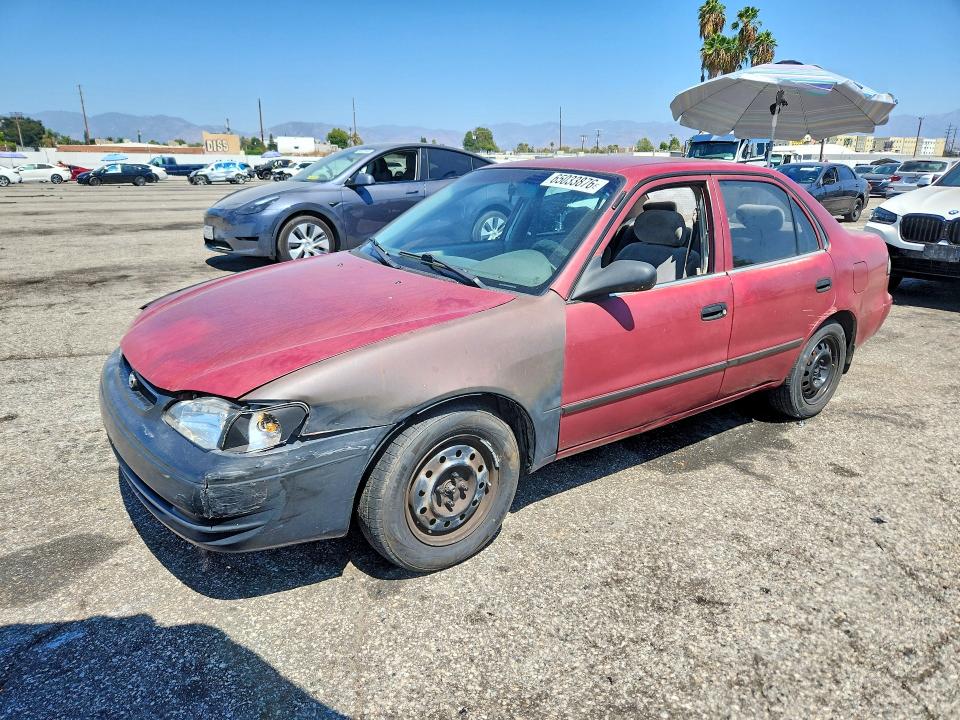 TOYOTA COROLLA 1999 with VIN 1NXBR12E7XZ154104 - Photo from auction