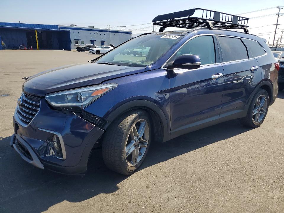 HYUNDAI SANTA FE 2017 with VIN KM8SR4HF0HU227672 - Photo from auction