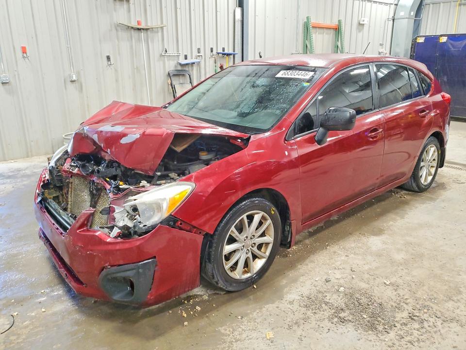 SUBARU IMPREZA 2012 with VIN JF1GPAA64CH246533 - Photo from auction