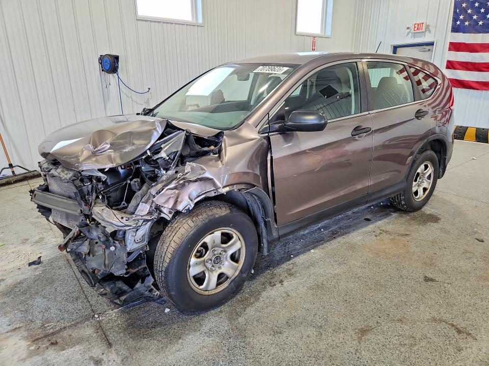 HONDA CR-V 2013 с VIN 5J6RM4H34DL048746 - Снимка от търг