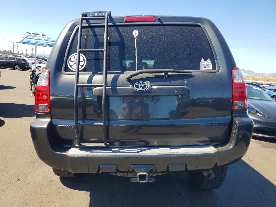 Photo 6 from auction – 2006 TOYOTA 4RUNNER with VIN JTEZU14R160078091
