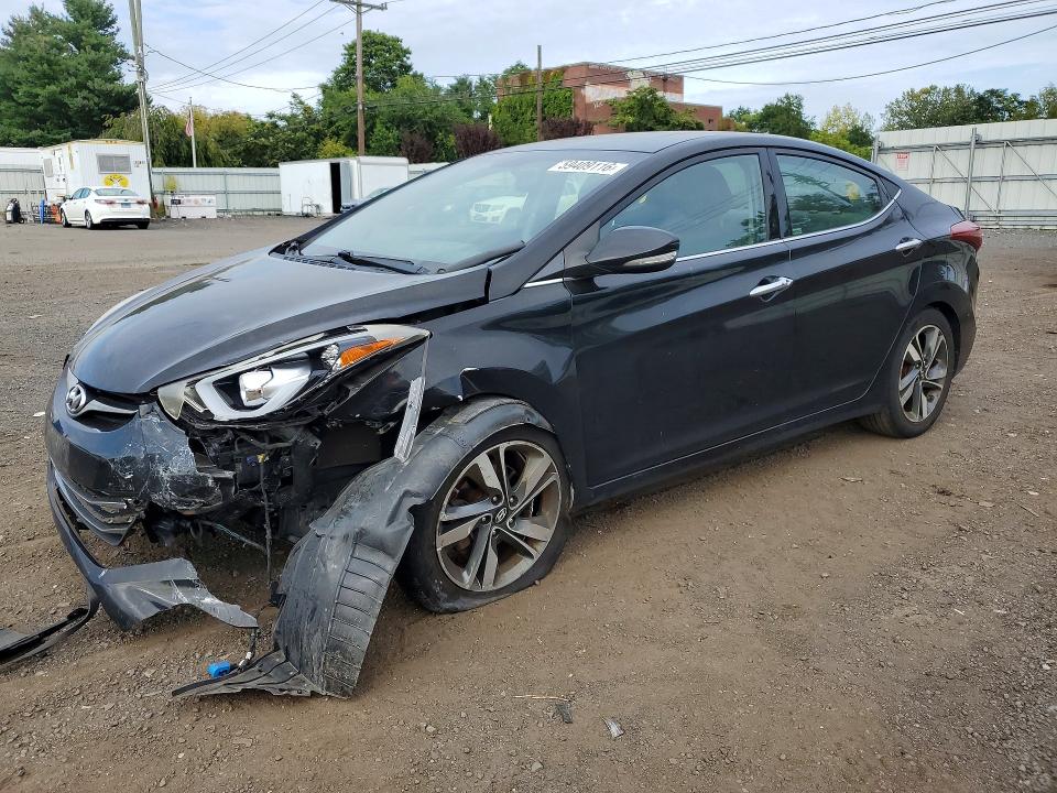 HYUNDAI ELANTRA 2014 with VIN KMHDH4AE2EU106294 - Photo from auction