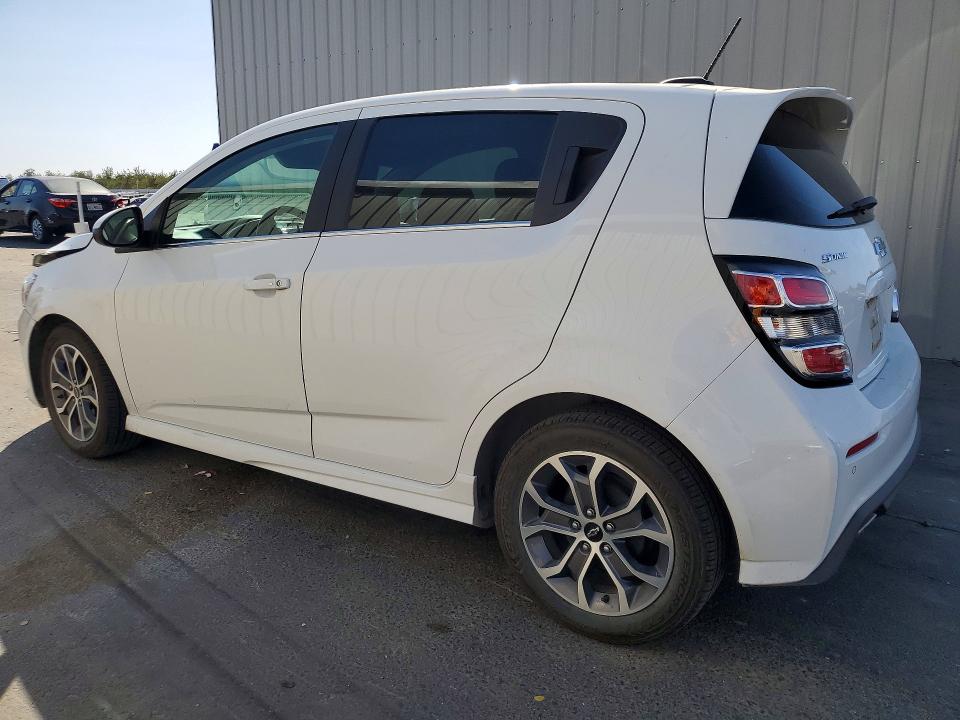 Photo 2 from auction – 2020 CHEVROLET SONIC with VIN 1G1JD6SB7L4137565