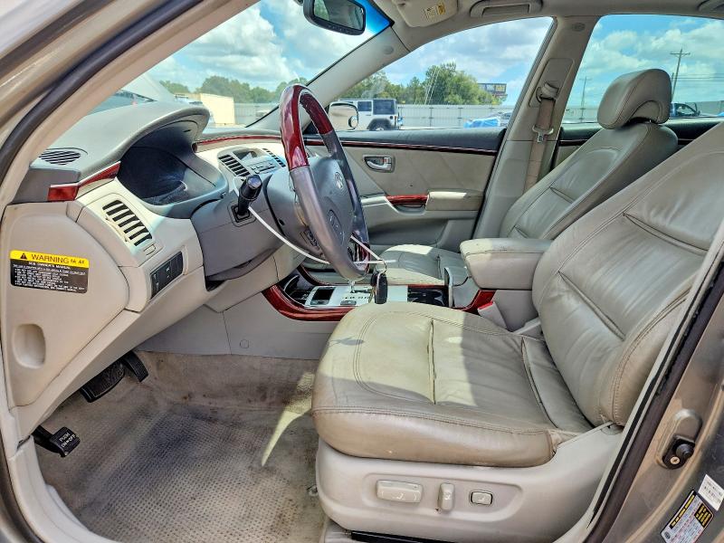 Photo 7 from auction – 2007 HYUNDAI AZERA with VIN KMHFC46F67A196157