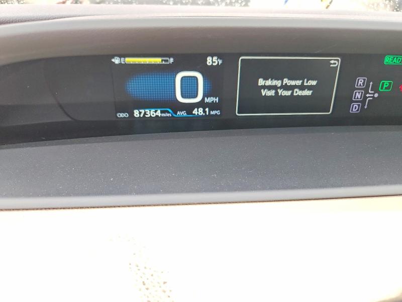 Photo 9 from auction – 2016 TOYOTA PRIUS with VIN JTDKBRFU6G3511626