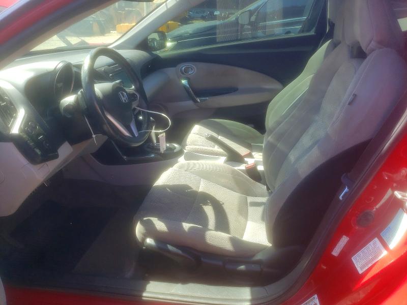 Photo 7 from auction – 2012 HONDA CR-Z with VIN JHMZF1D62CS001359