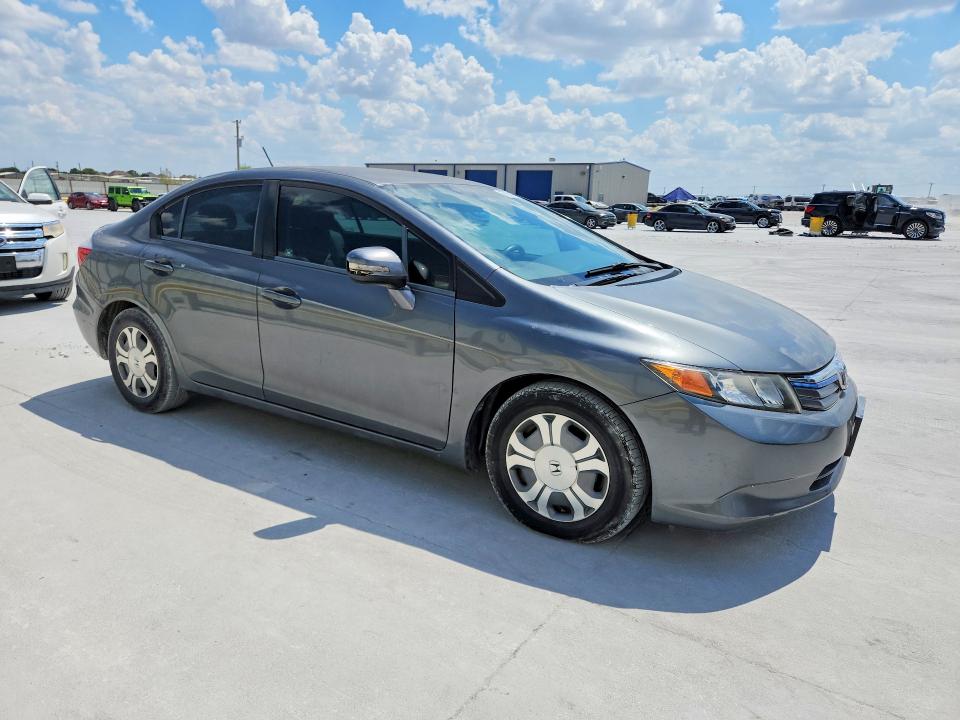 Photo 4 from auction – 2012 HONDA CIVIC with VIN JHMFB4F23CS005690