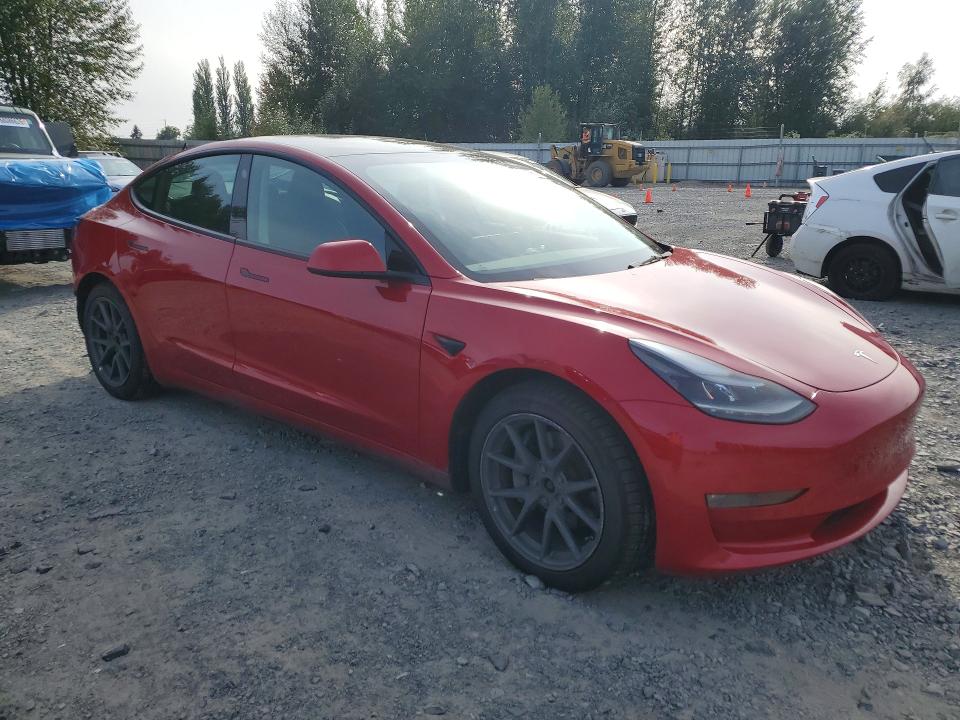 Photo 4 from auction – 2022 TESLA MODEL 3 with VIN 5YJ3E1EB4NF206834