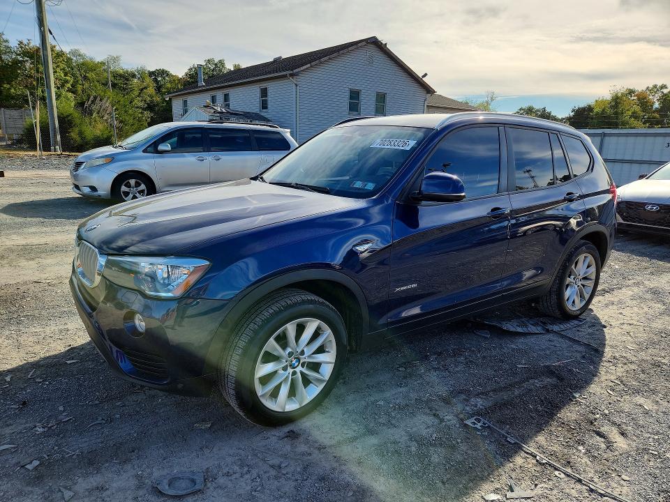 BMW X3 2015 con VIN 5UXWX9C56F0D55203 - Foto de la subasta