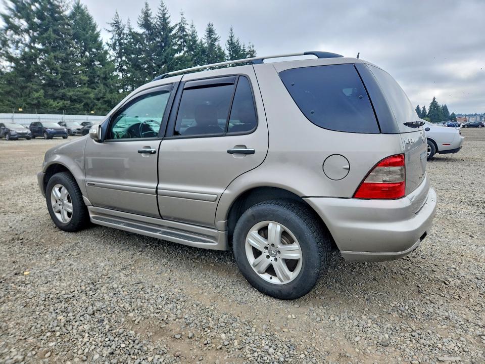 Photo 2 from auction – 2005 MERCEDES-BENZ ML with VIN 4JGAB75E95A546353