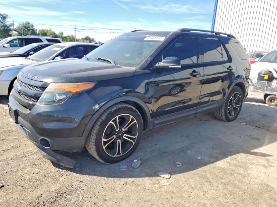 Photo 1 from auction – 2015 FORD EXPLORER with VIN 1FM5K8GT8FGA11547