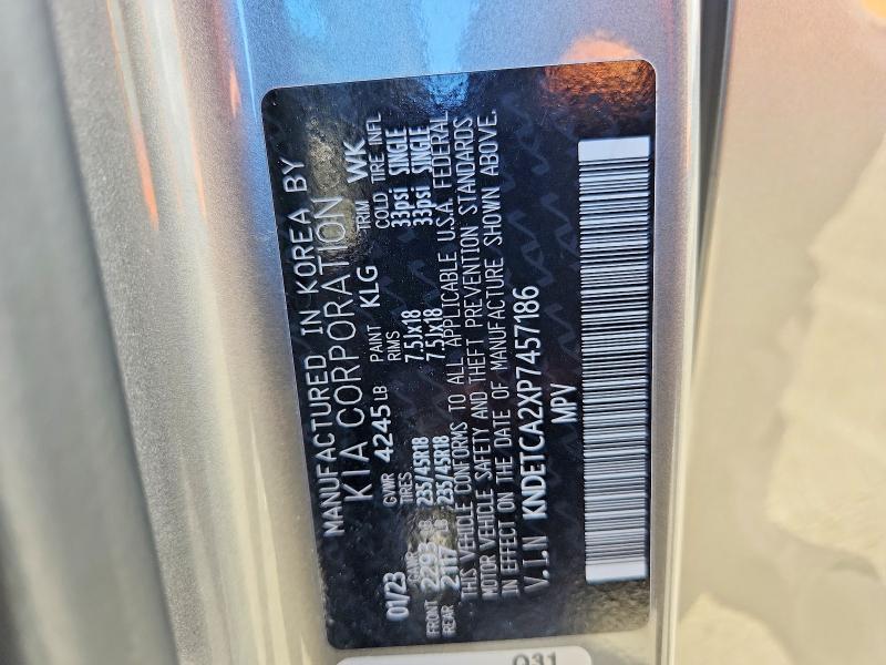 Photo 14 from auction – 2023 KIA SELTOS with VIN KNDETCA2XP7457186