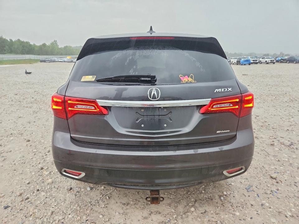 Photo 6 from auction – 2016 ACURA MDX with VIN 5FRYD4H44GB007128