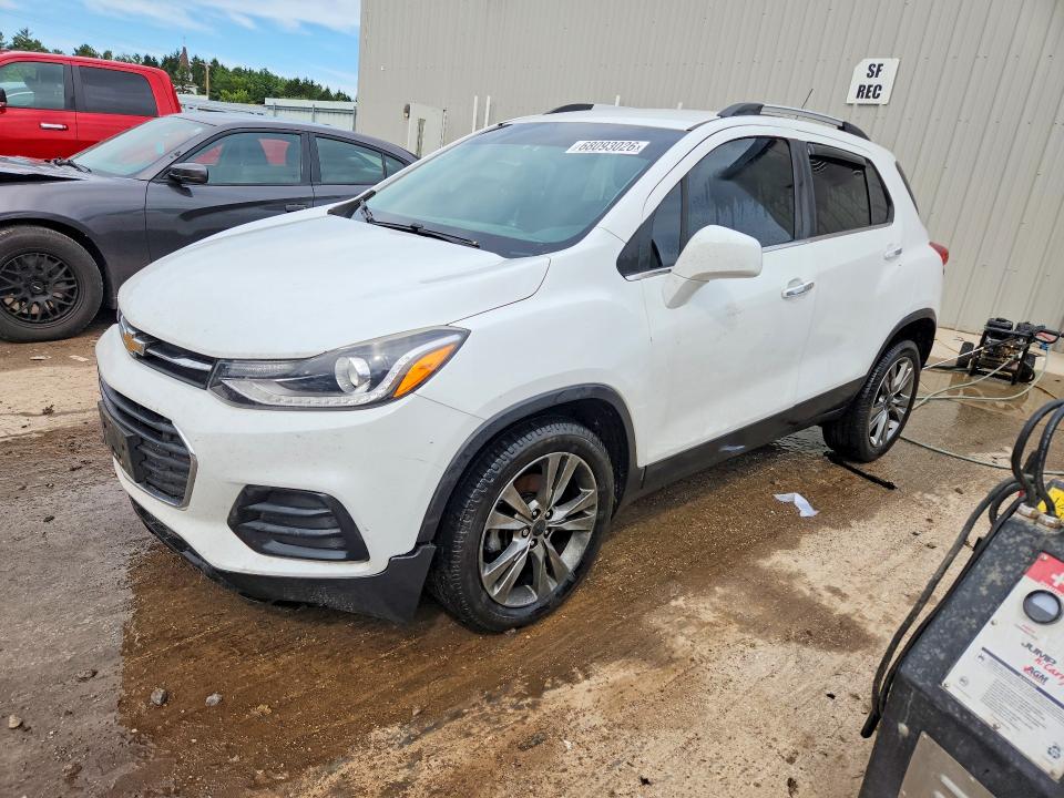 CHEVROLET TRAX 2020 with VIN KL7CJPSBXLB078115 - Photo from auction