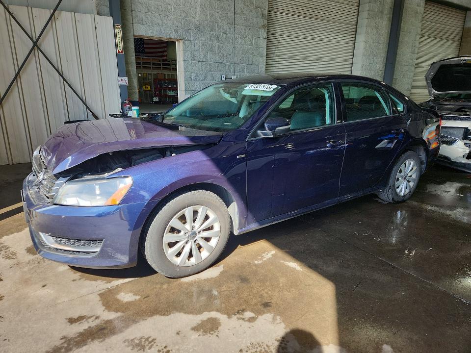Photo 1 from auction – 2015 VOLKSWAGEN PASSAT with VIN 1VWAT7A31FC050259