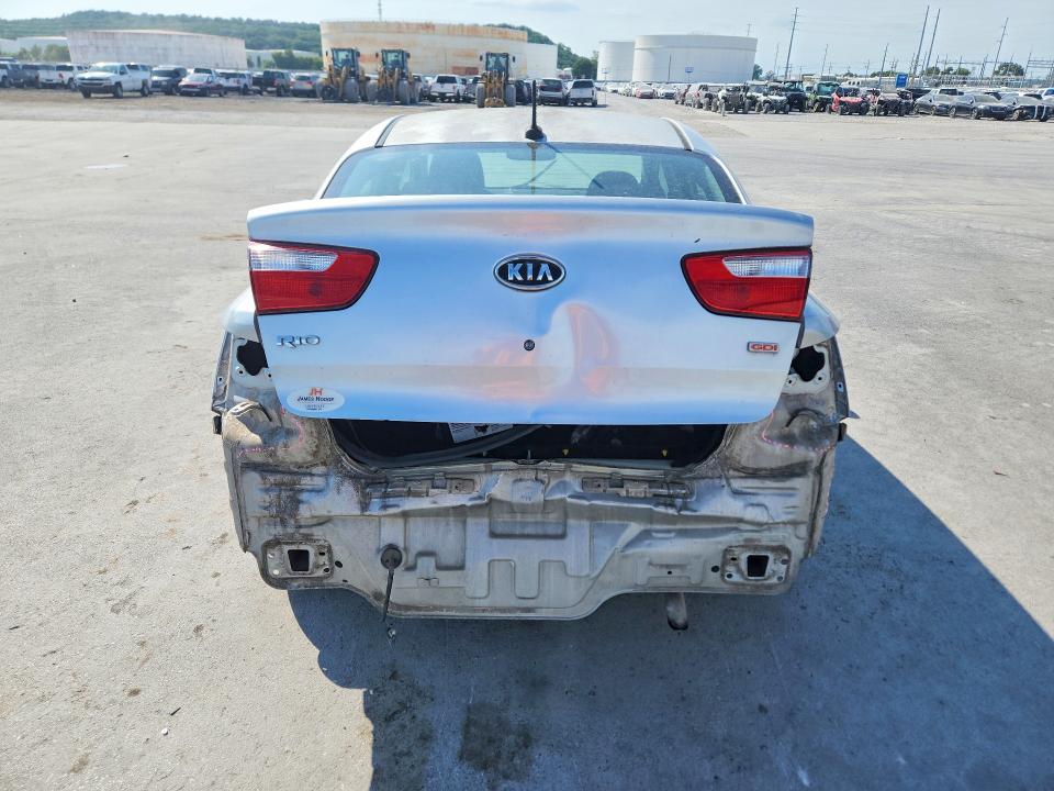 Photo 6 from auction – 2012 KIA RIO with VIN KNADM4A3XC6057004
