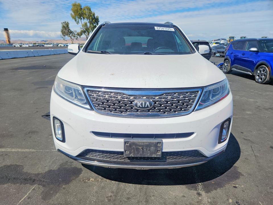 Photo 5 from auction – 2014 KIA SORENTO with VIN 5XYKW4A75EG436032