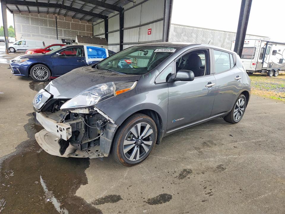 NISSAN LEAF 2017 с VIN 1N4BZ0CPXHC303097 - Фото с аукциона