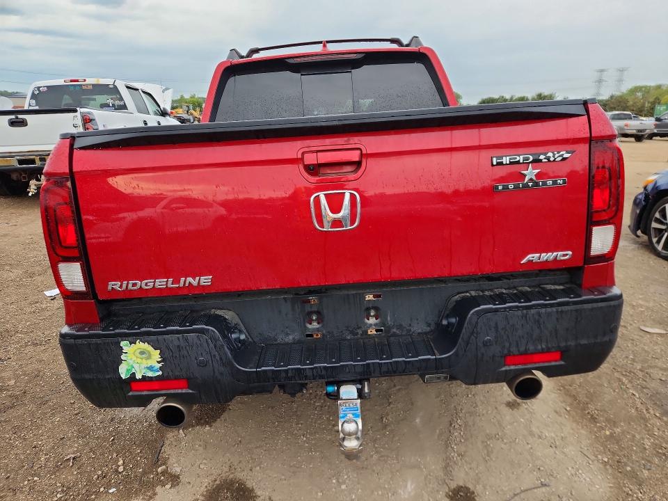 Photo 6 from auction – 2022 HONDA RIDGELINE with VIN 5FPYK3F73NB012632
