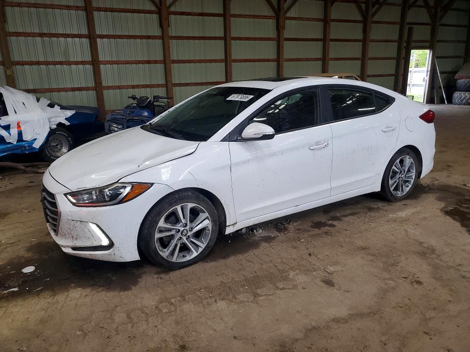 HYUNDAI ELANTRA 2017 с VIN KMHD84LF5HU118420 - Снимка от търг