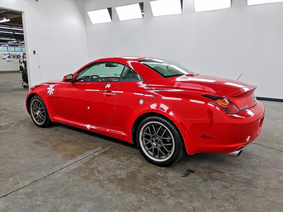Photo 2 from auction – 2002 LEXUS SC with VIN JTHFN48Y020029934