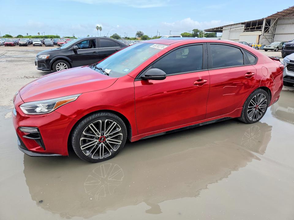 KIA FORTE 2021 with VIN 3KPF44AC0ME318194 - Photo from auction