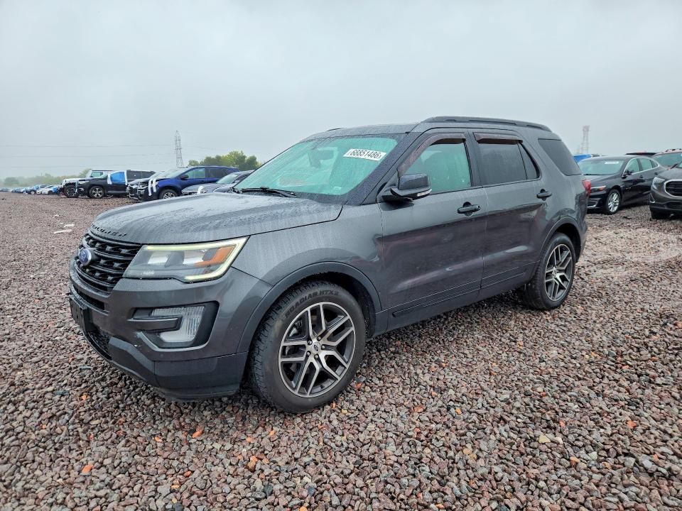 Photo 1 from auction – 2017 FORD EXPLORER with VIN 1FM5K8GT5HGE15957