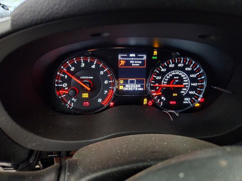 Photo 9 from auction – 2020 SUBARU WRX with VIN JF1VA1C6XL9831262