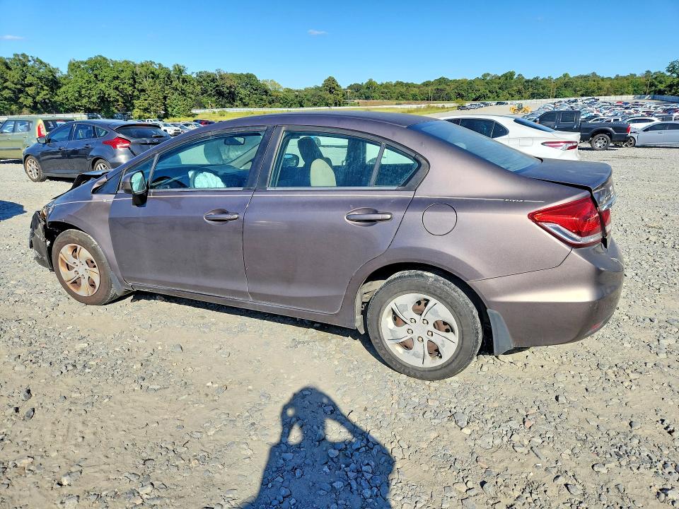 Снимка 2 от търг – 2015 HONDA CIVIC с VIN 19XFB2F57FE075930