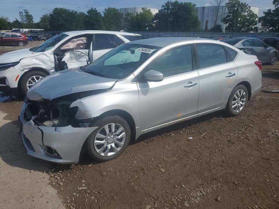 NISSAN SENTRA 2018 with VIN 3N1AB7AP2JL621704 - Photo from auction