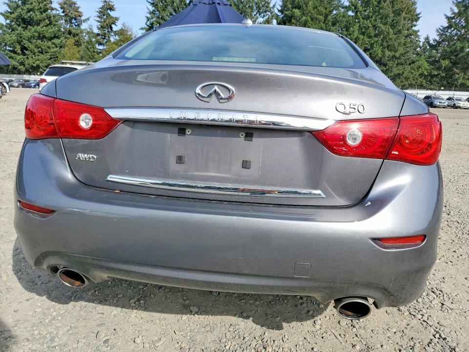 Photo 6 from auction – 2014 INFINITI Q50 with VIN JN1BV7AR2EM700461