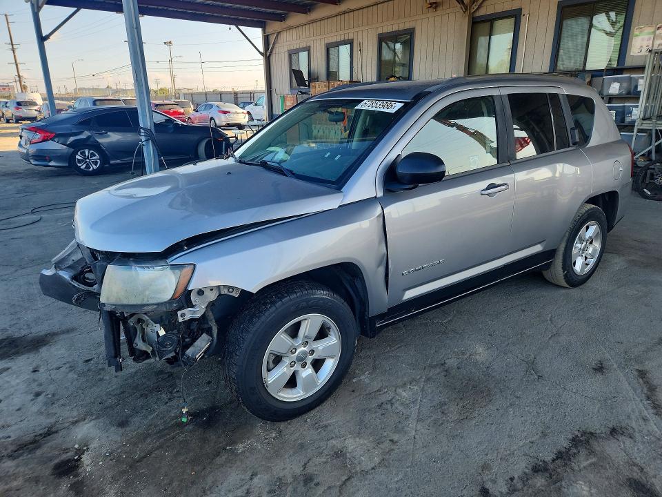 JEEP COMPASS 2014 with VIN 1C4NJCBA6ED844604 - Photo from auction