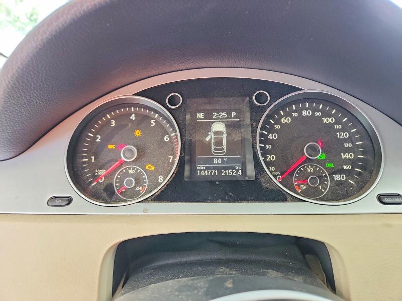 Photo 9 from auction – 2011 VOLKSWAGEN CC with VIN WVWMN7AN1BE715798