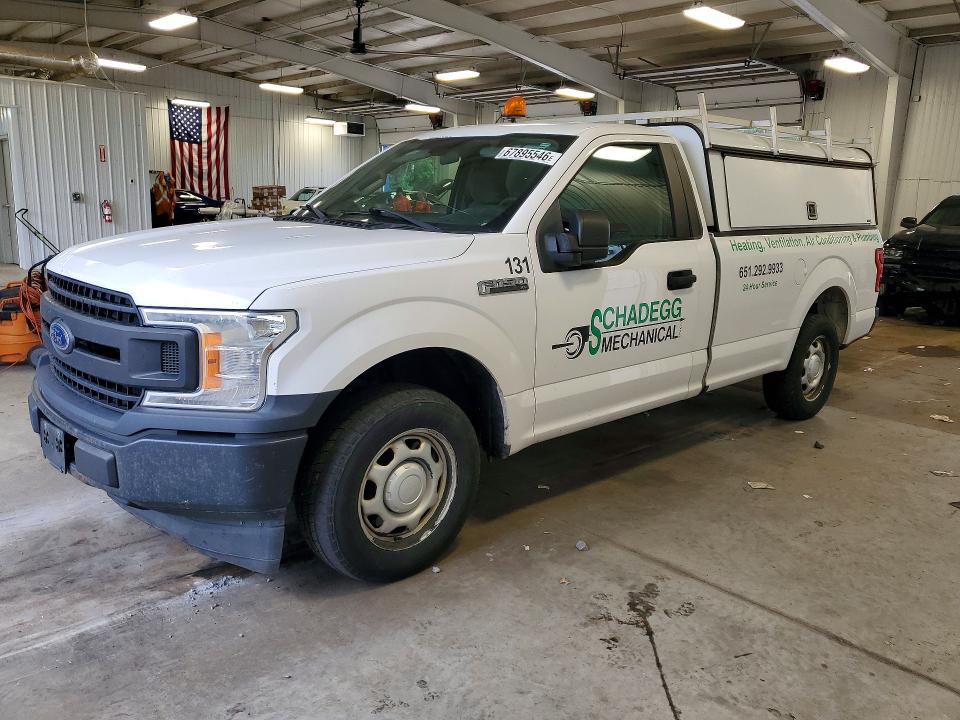 FORD F150 2018 with VIN 1FTMF1CB2JKC34245 - Photo from auction