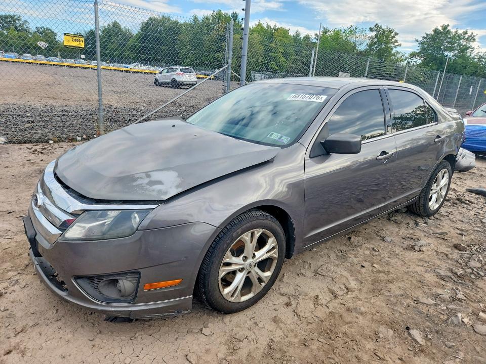FORD FUSION 2012 with VIN 3FAHP0HA8CR371140 - Photo from auction