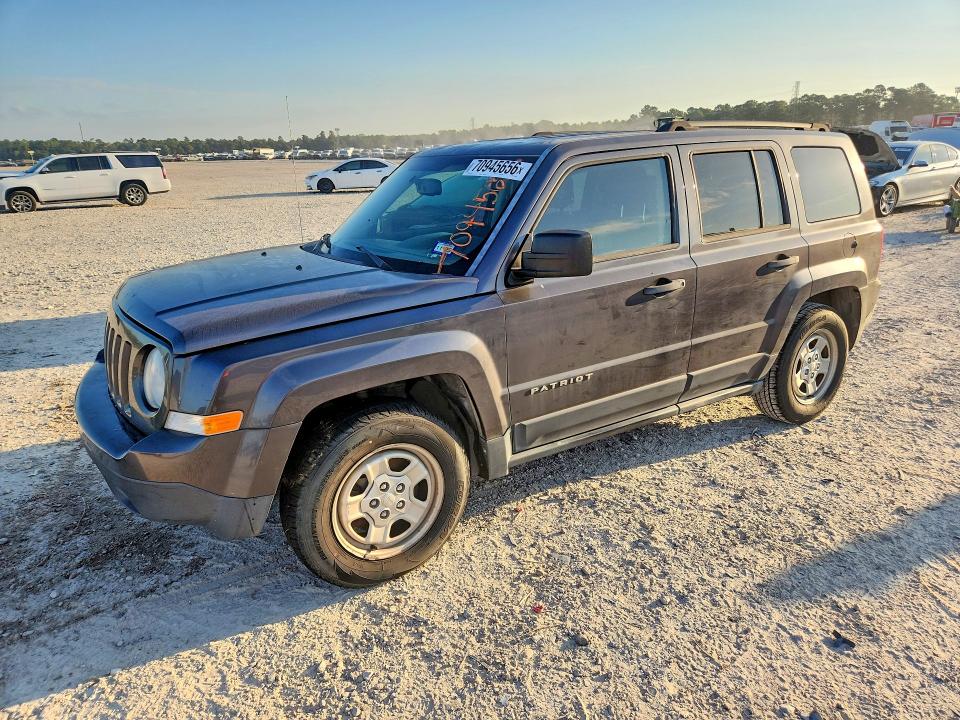 JEEP PATRIOT 2016 with VIN 1C4NJPBA7GD536268 - Photo from auction