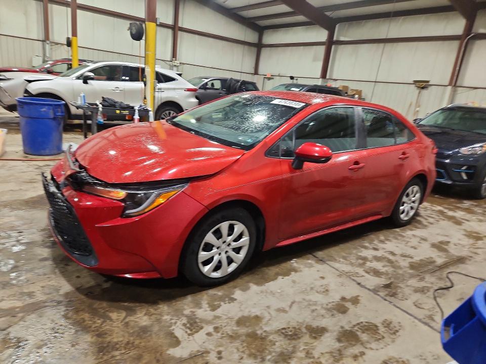 TOYOTA COROLLA 2021 with VIN 5YFEPMAE3MP188933 - Photo from auction