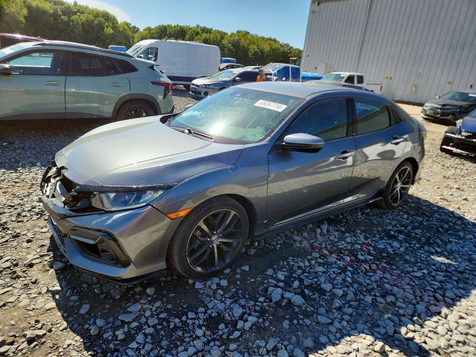 HONDA CIVIC 2021 с VIN SHHFK7H40MU425843 - Снимка от търг
