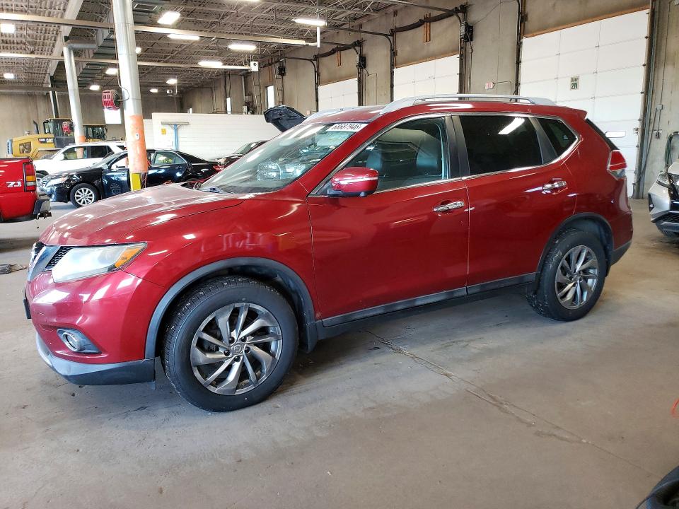 NISSAN ROGUE 2015 with VIN 5N1AT2MV9FC794254 - Photo from auction