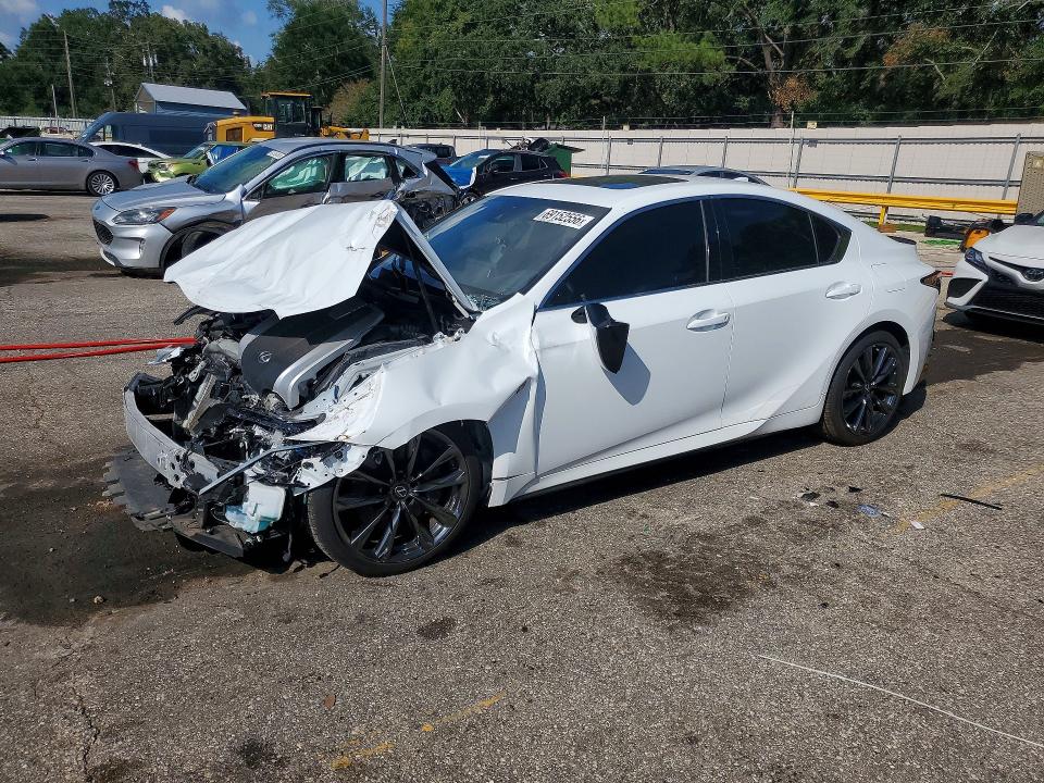 LEXUS IS 350 2023 with VIN JTHGZ1B25P5062210 - Photo from auction