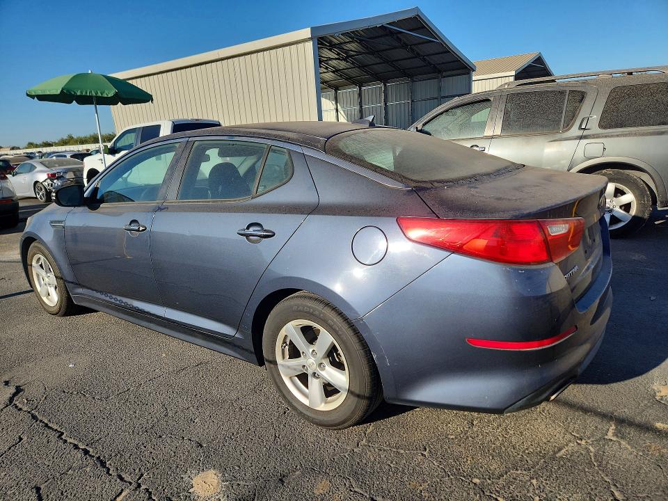 Photo 2 from auction – 2015 KIA OPTIMA with VIN KNAGM4A76F5593944