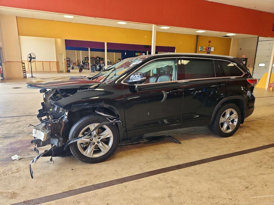 TOYOTA HIGHLANDER 2015 with VIN 5TDDKRFH4FS101058 - Photo from auction