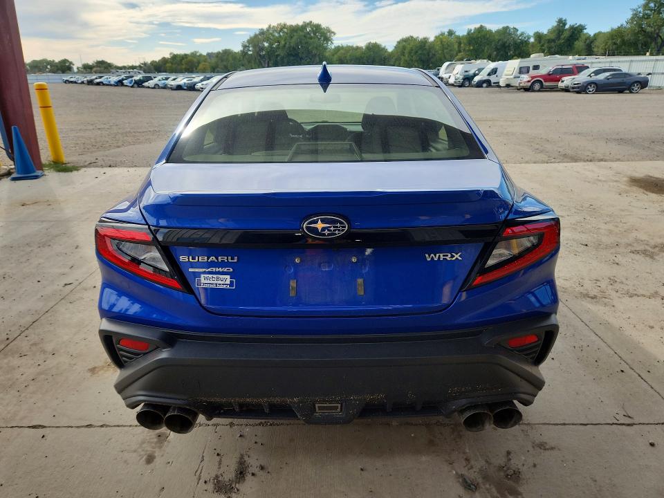 Foto 6 de la subasta – 2022 SUBARU WRX con VIN JF1VBAF65N9016513