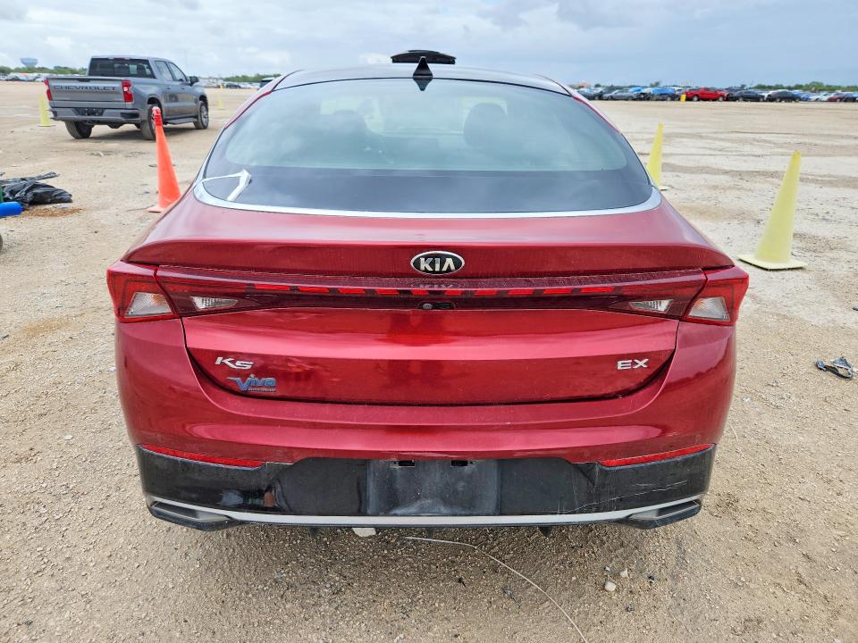 Photo 6 from auction – 2021 KIA K5 with VIN 5XXG34J28MG010700