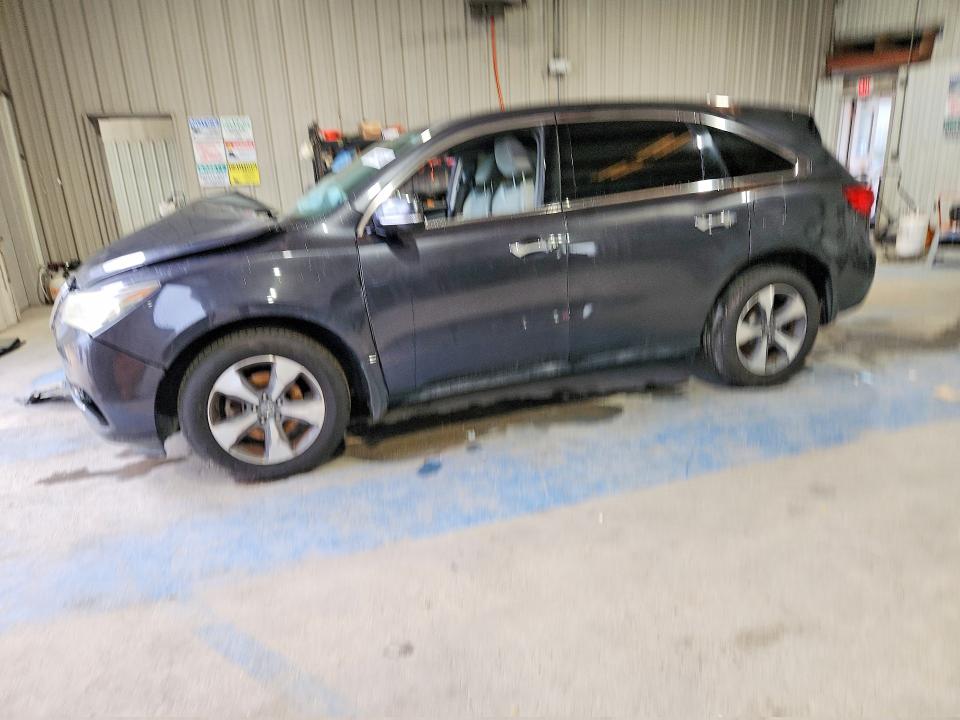 ACURA MDX 2016 with VIN 5FRYD3H2XGB016781 - Photo from auction