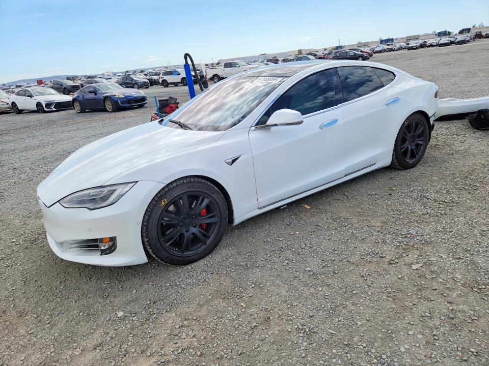 TESLA MODEL S 2020 with VIN 5YJSA1E48LF415841 - Photo from auction