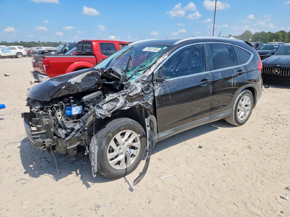 HONDA CR-V 2015 with VIN 2HKRM3H76FH550927 - Photo from auction
