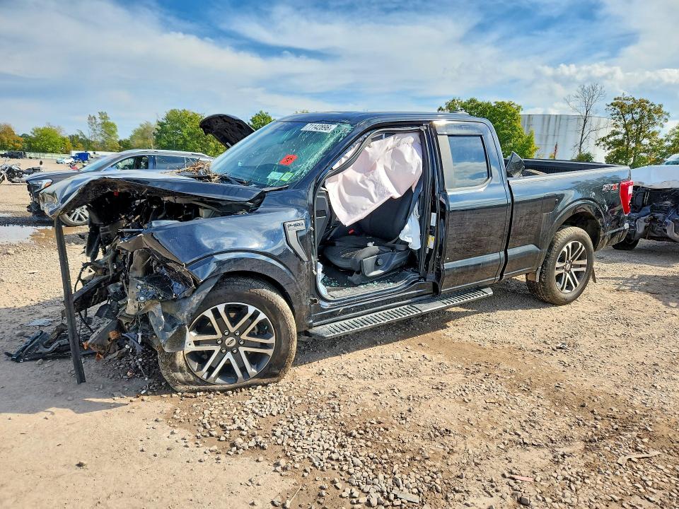 FORD F150 2023 with VIN 1FTEX1EP9PKD99292 - Photo from auction