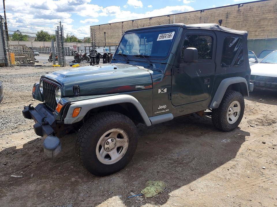 Photo 1 from auction – 2003 JEEP WRANGLER with VIN 1J4FA39S63P336688
