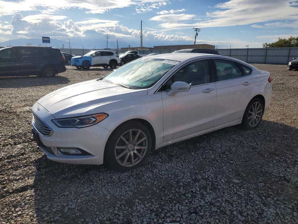 FORD FUSION 2017 with VIN 3FA6P0T96HR183549 - Photo from auction
